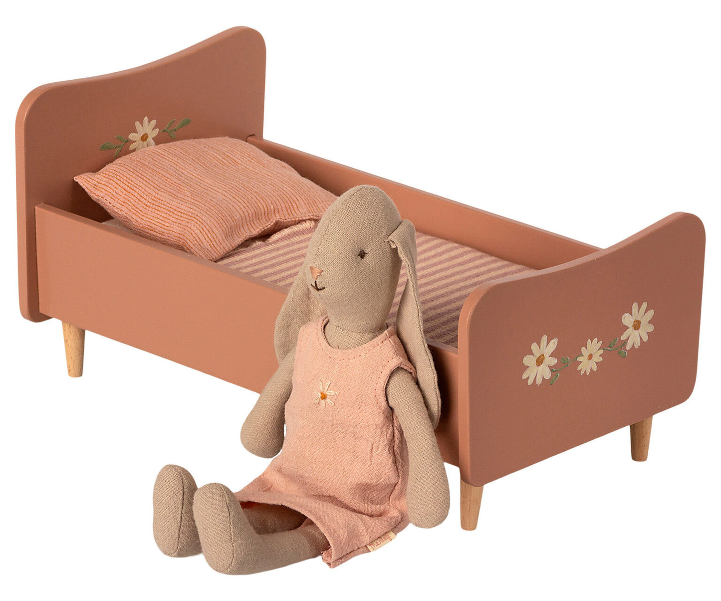 Mini Wooden Bed - Rose