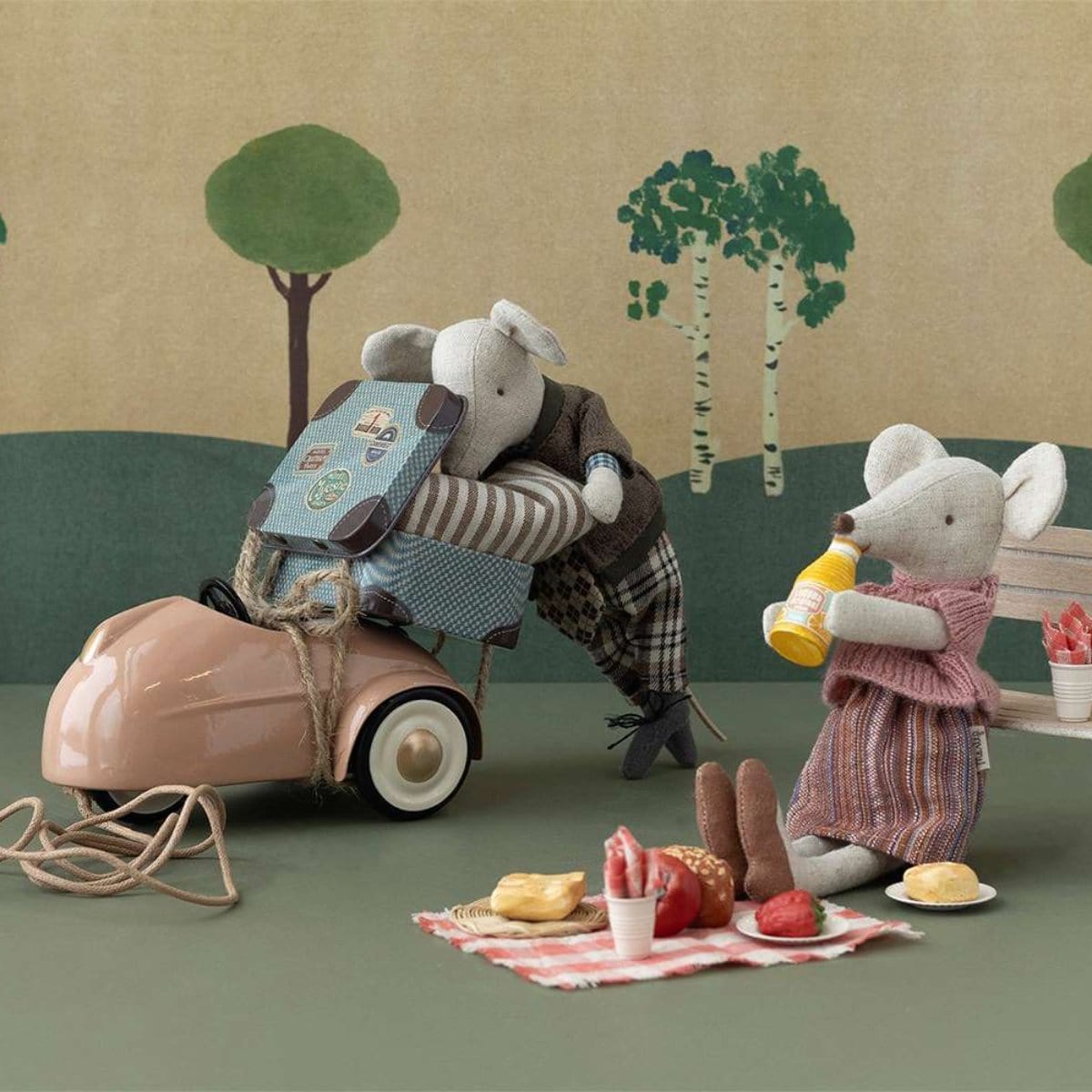 Maileg Picnic Set Mouse