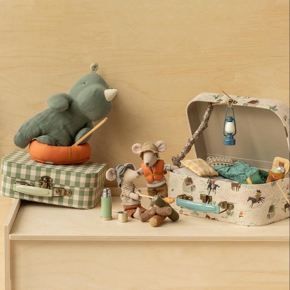 Maileg Hiker Mouse, Big Brother | Thin Stripes