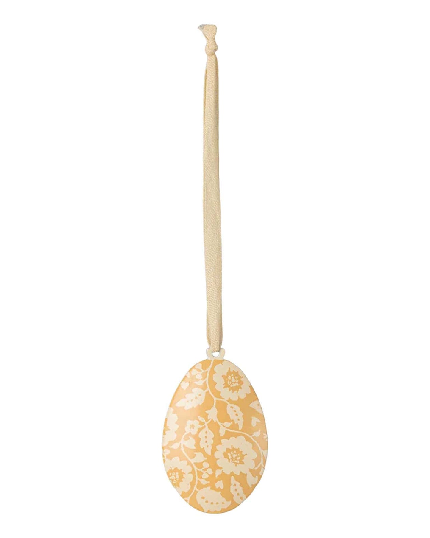 Maileg Flowers Easter Egg Ornament In Yellow