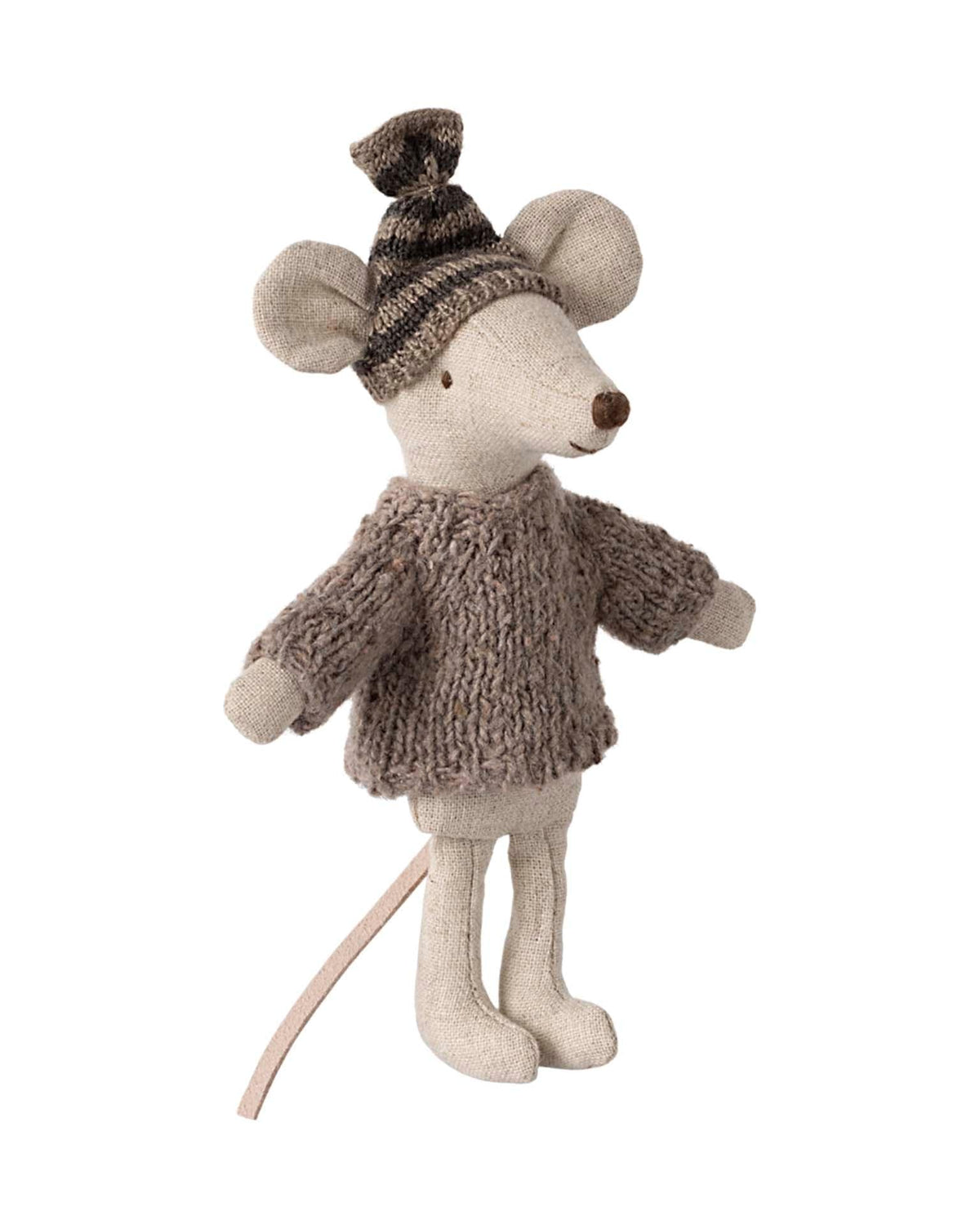Maileg Knitted Sweater + Hat For Big Brother Mouse