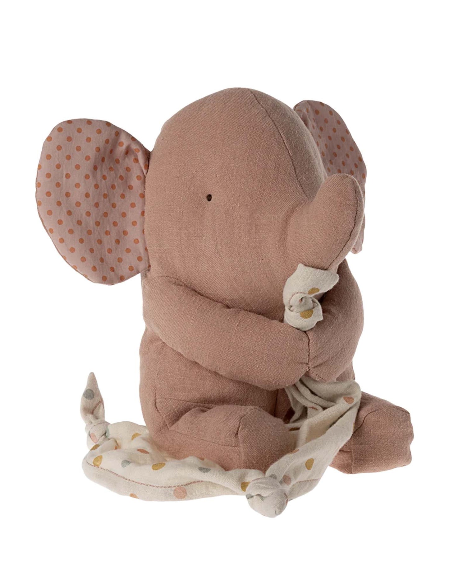 Maileg Lullaby Friends Elephant In Old Rose