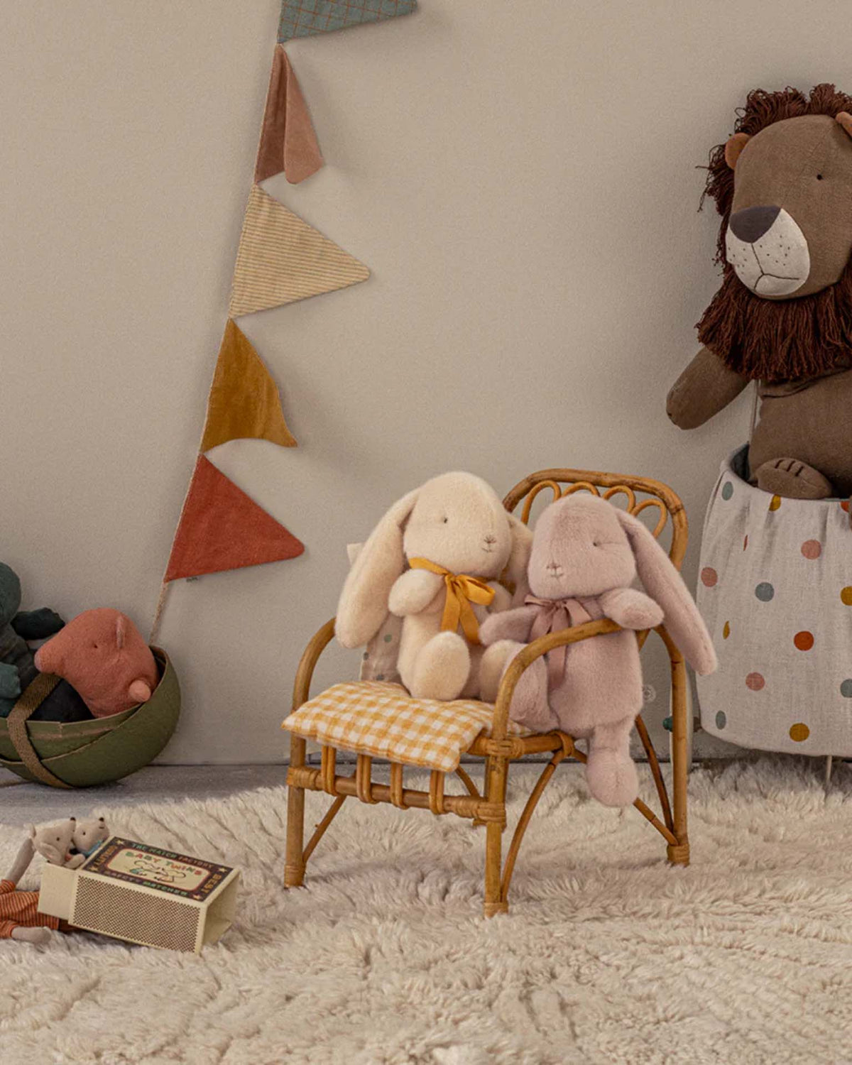 Maileg Medium Bunny Plush In Cream