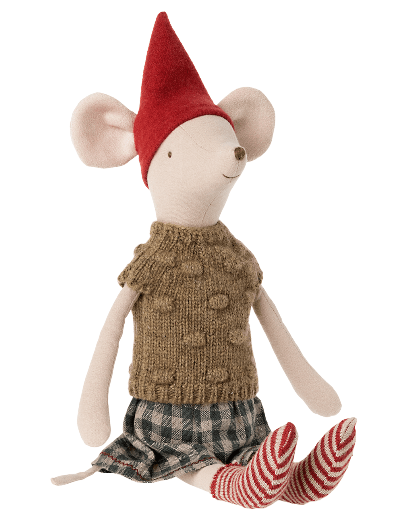 Maileg Medium Christmas Mouse Girl