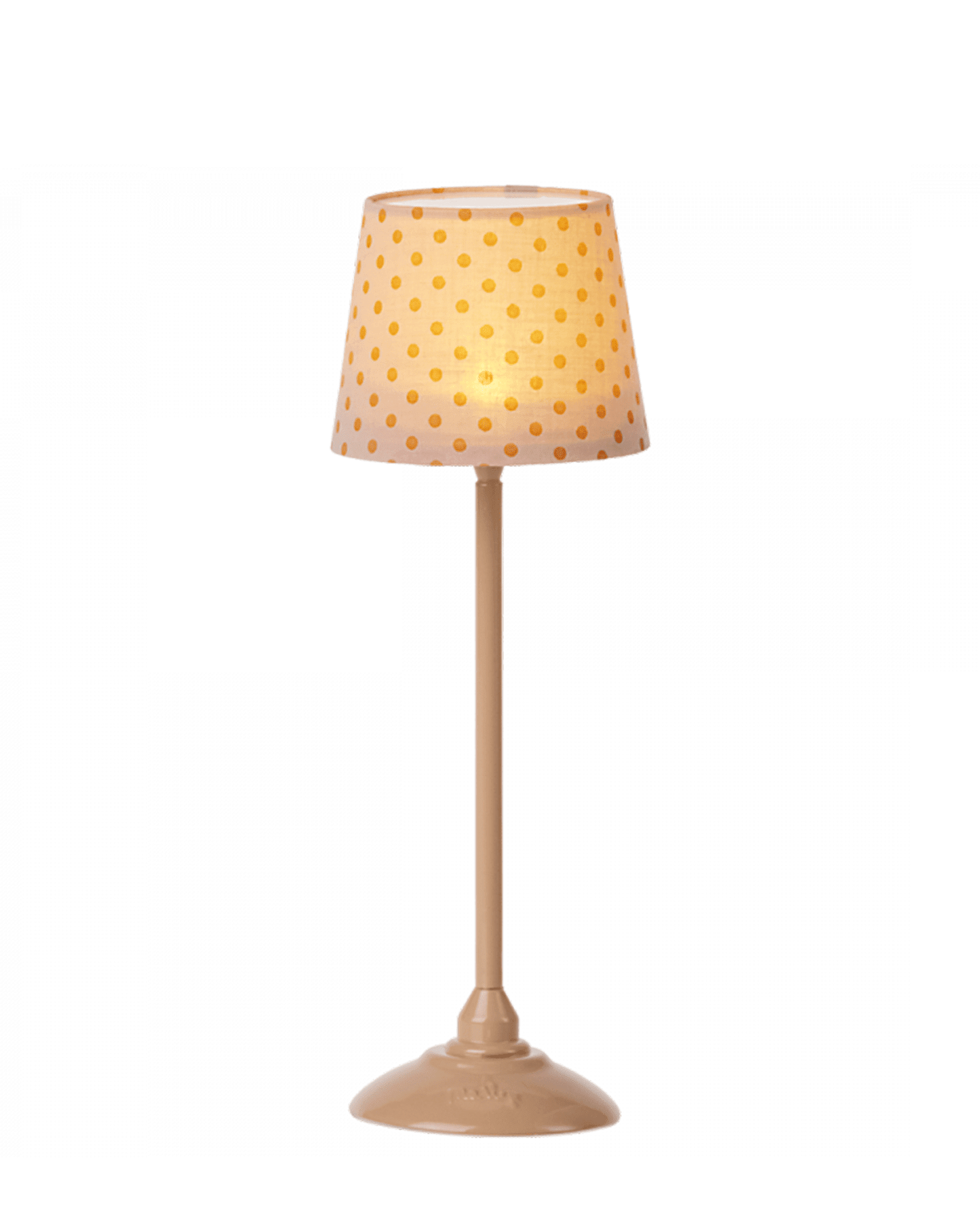 Maileg Miniature Floor Lamp In Dark Powder