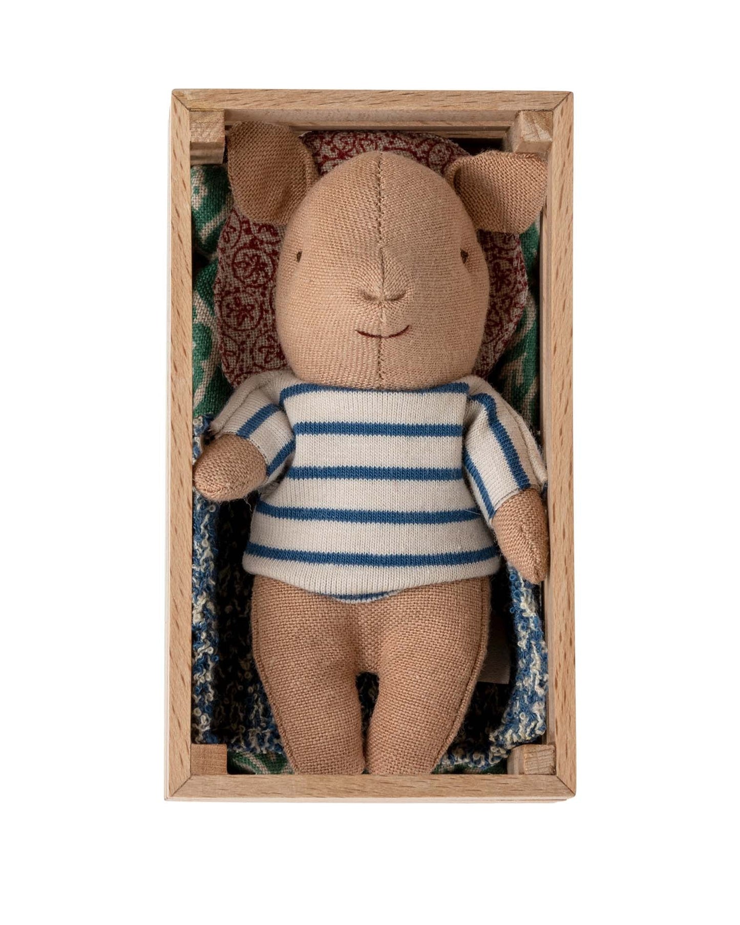 Maileg Pig Baby Boy In Box