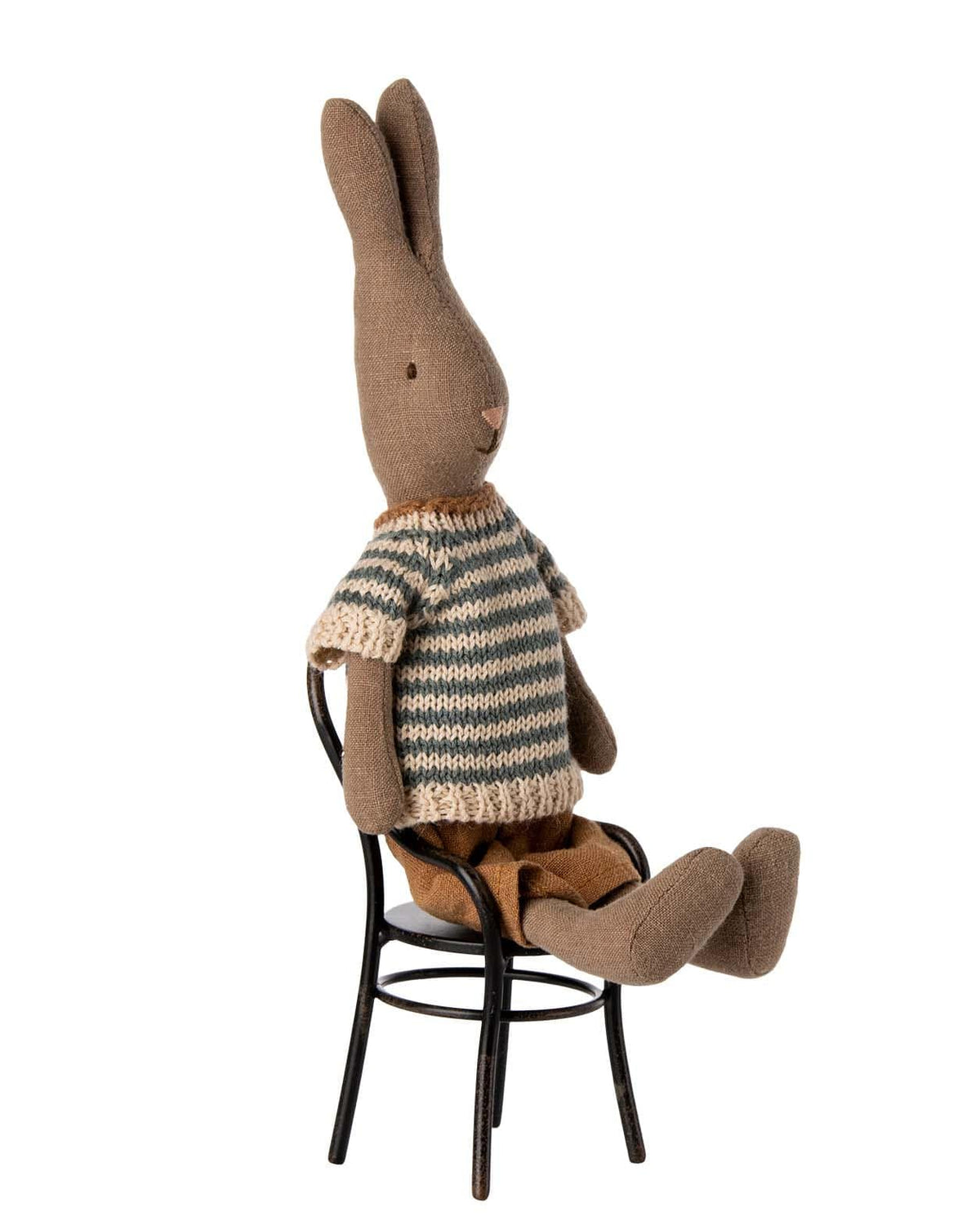 Maileg Size 1 Rabbit In Brown Shirt + Shorts