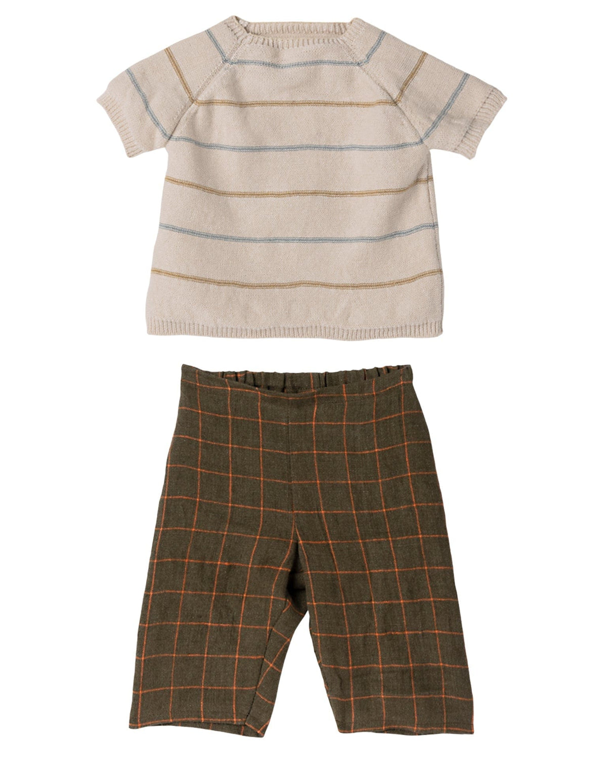 Maileg Size 5 Rabbit In Pants + Knitted Sweater