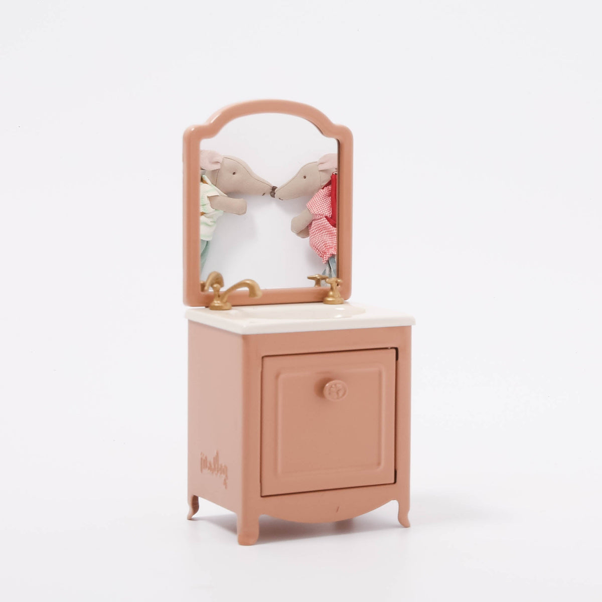Maileg Sink Dresser, Mouse | Dark Powder