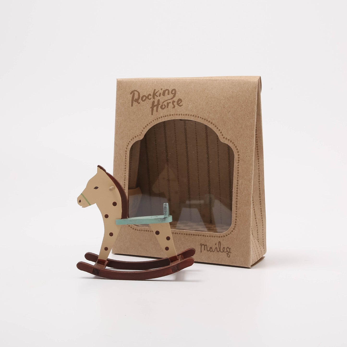 Maileg Rocking Horse, Mouse | Spotted
