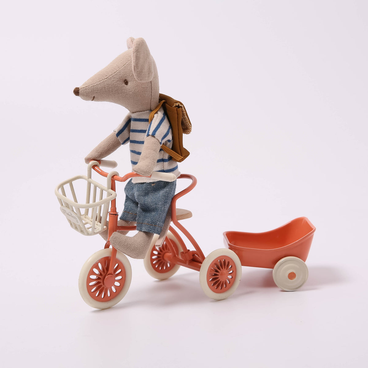 Maileg Tricycle Hanger | Coral