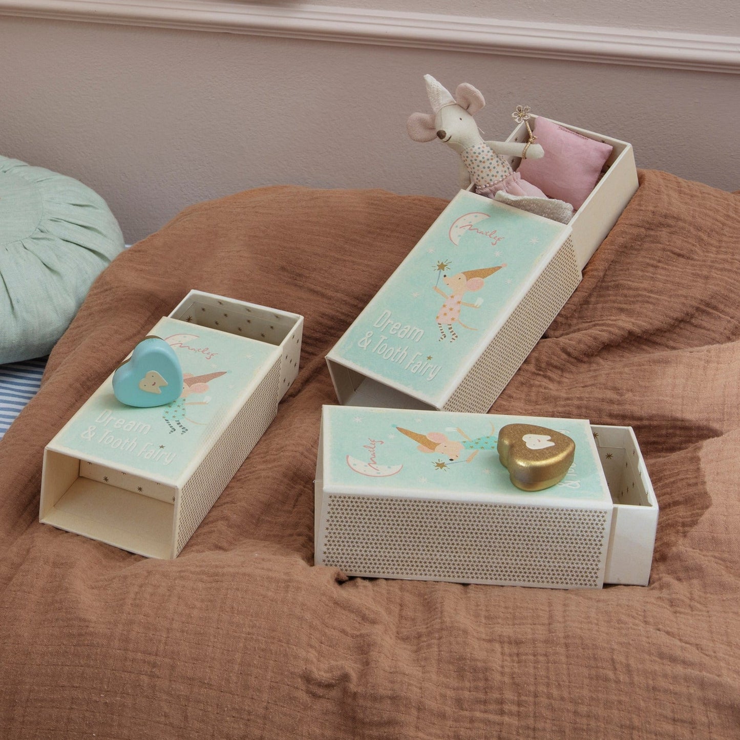 Maileg Small Tooth Box | Gold