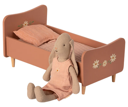  Mini Wooden Bed - Rose