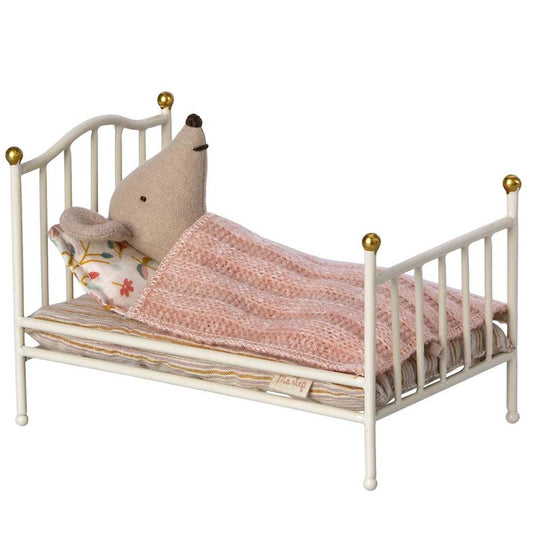  Maileg Vintage Bed Mouse Off-white