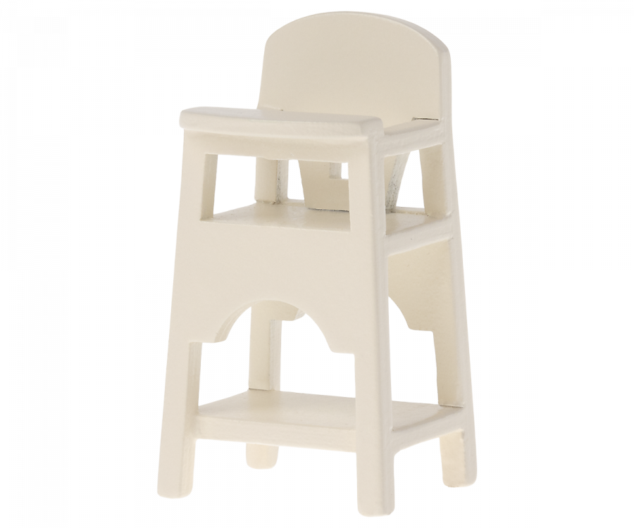Maileg High Chair Mouse | Off White