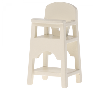 Maileg High Chair Mouse | Off White