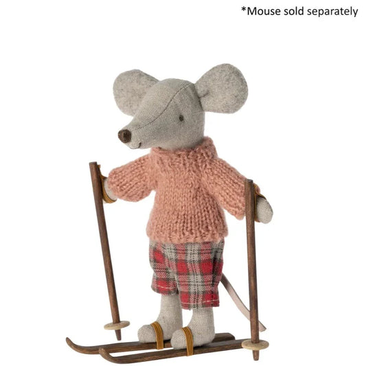  Maileg Ski Set For Big Sister & Brother Mouse