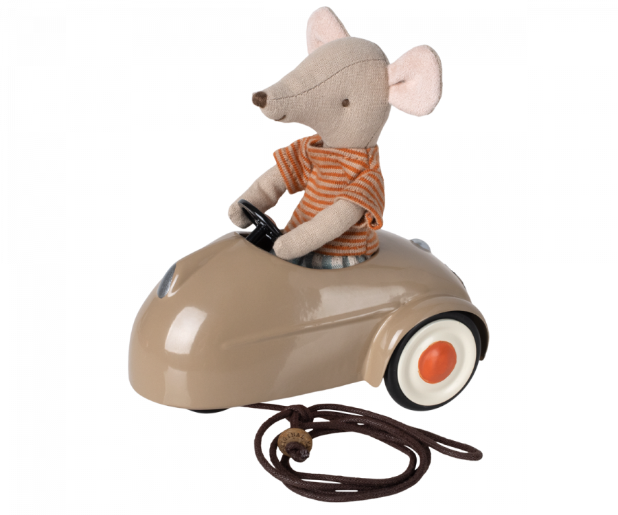  Maileg - Mouse Car, Light Brown