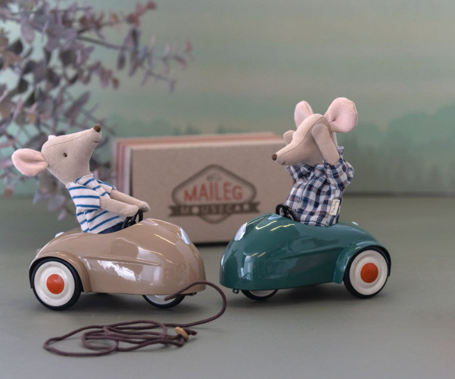  Maileg - Mouse Car, Light Brown