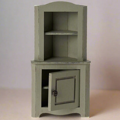 Maileg Corner Cabinet Mouse | Light Green