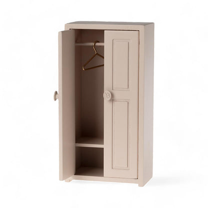 Maileg Wooden Closet Light Rose | Mouse