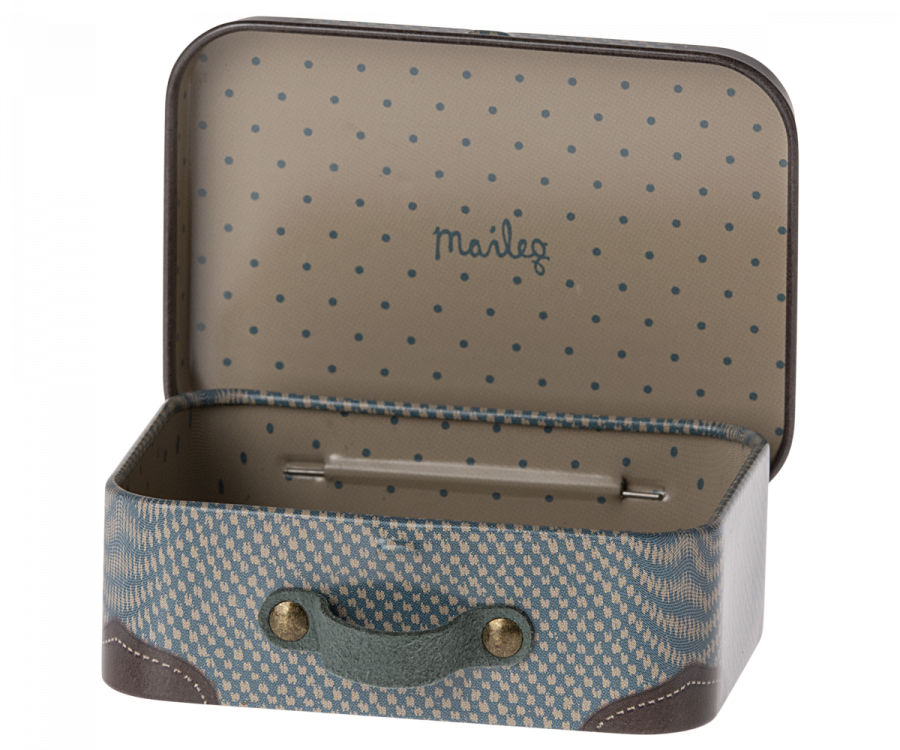  Maileg - Suitcase, Micro - Blue