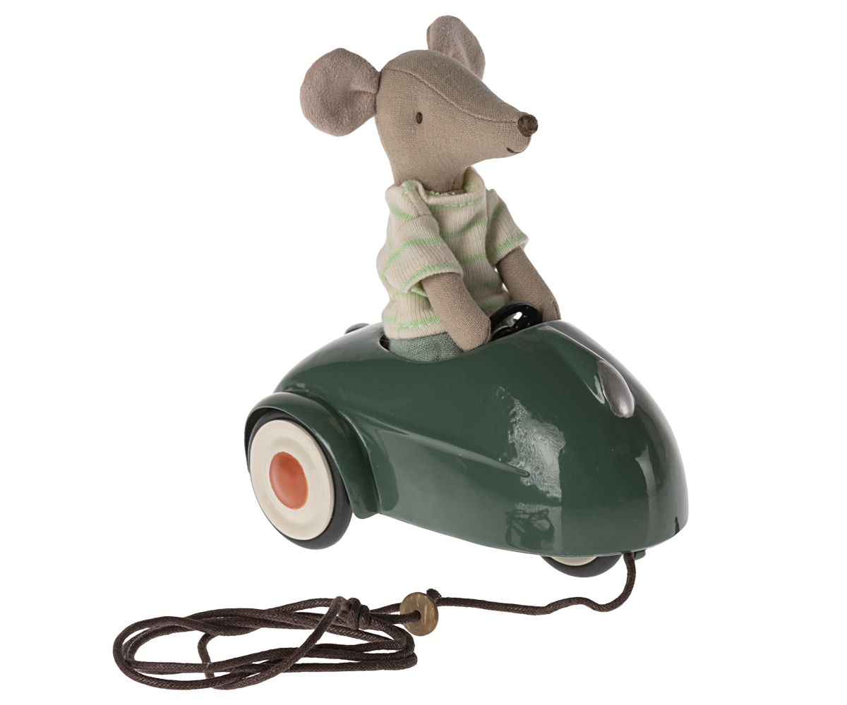  Maileg - Mouse Car - Dark Green