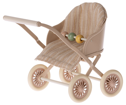  Maileg - Stroller, Baby - Rose