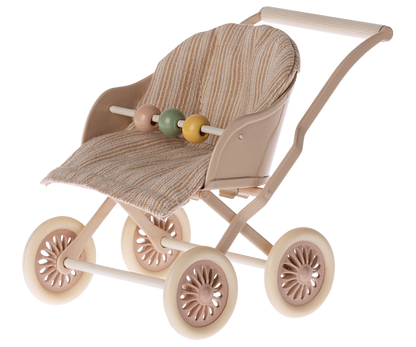  Maileg - Stroller, Baby - Rose
