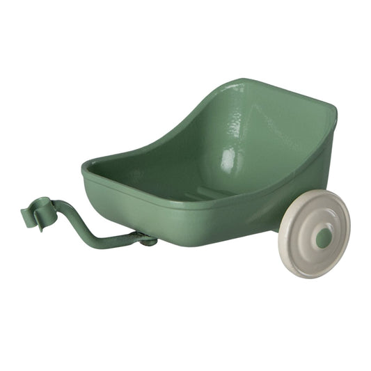  Maileg Tricycle Trailer Mouse Green