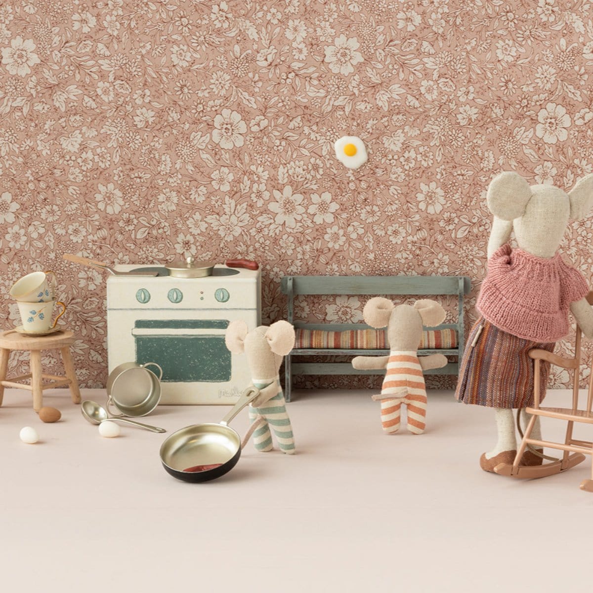  Maileg Cooking Set Mouse