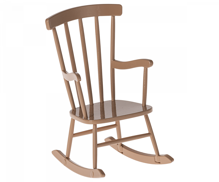  Maileg - Rocking Chair, Mouse - Dark Powder