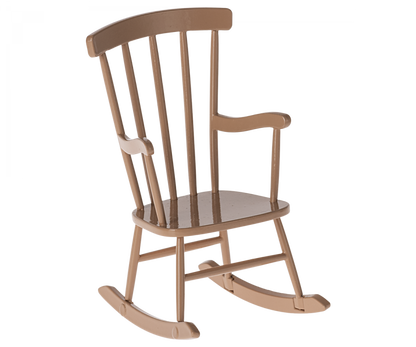  Maileg - Rocking Chair, Mouse - Dark Powder