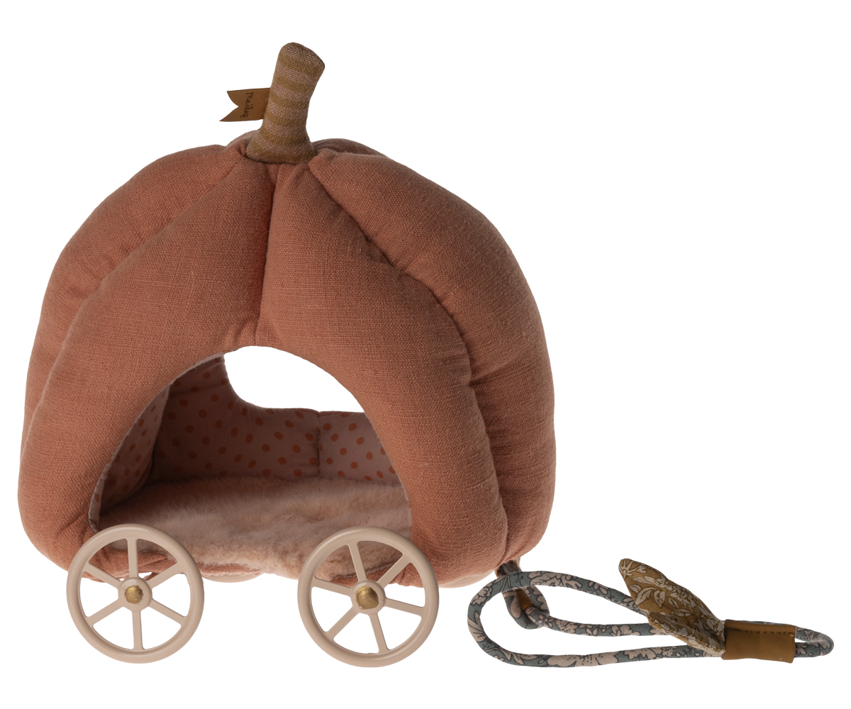 Maileg ETA LATE JULY '24 Pumpkin Carriage For Mouse