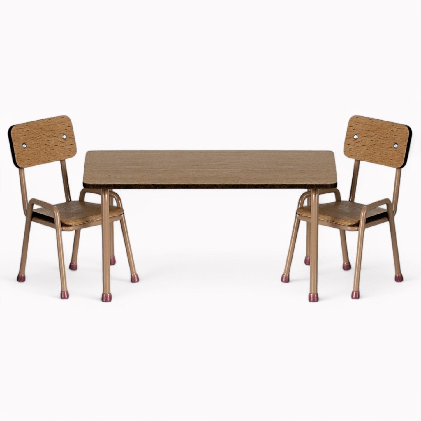 Maileg Table & Chair Set | Dark Powder