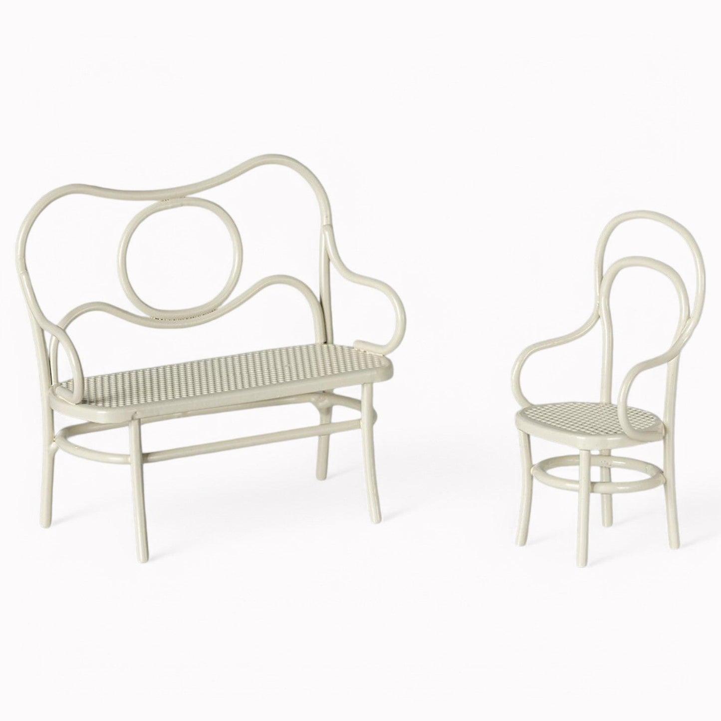 Maileg Cafe Set Mouse Small | Off White