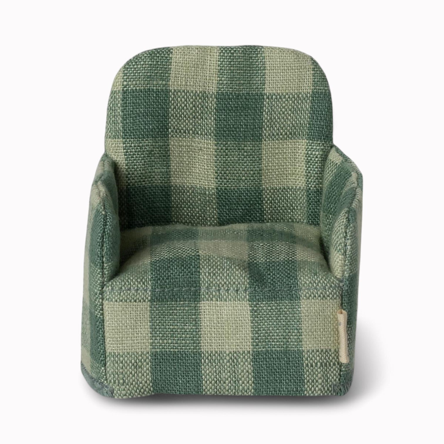 Maileg Folding Chair Mouse | Green Check