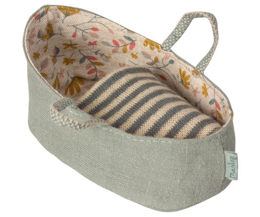  Maileg Carry Cot My Dusty Green