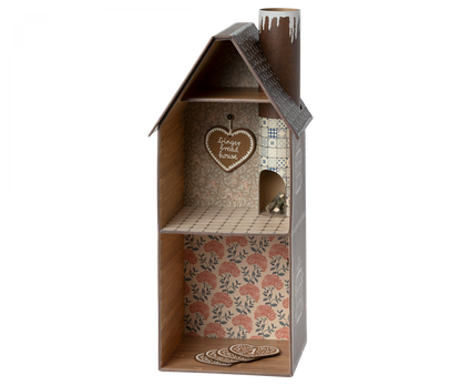  Maileg Cardboard Two-Story Gingerbread House