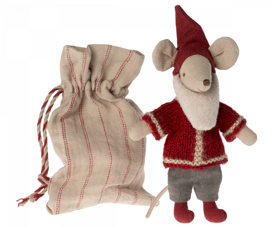  Maileg Santa Mouse