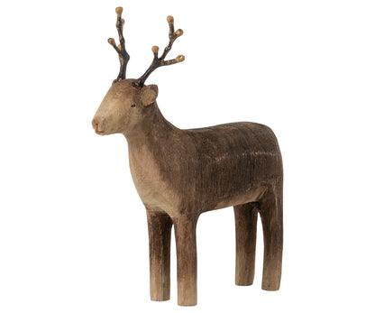  Maileg Wooden Reindeer Candle Holder