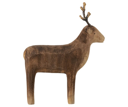  Maileg Wooden Reindeer Candle Holder
