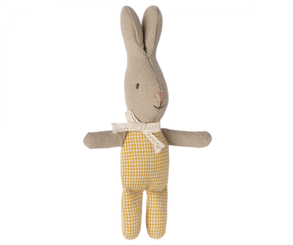 Maileg ETA MARCH SS24 Rabbit, My - Yellow Check