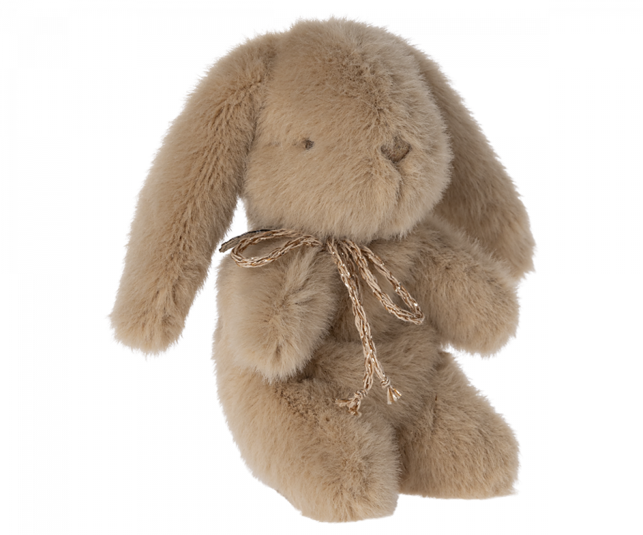  Maileg Plush Bunny, Mini - Cream Peach