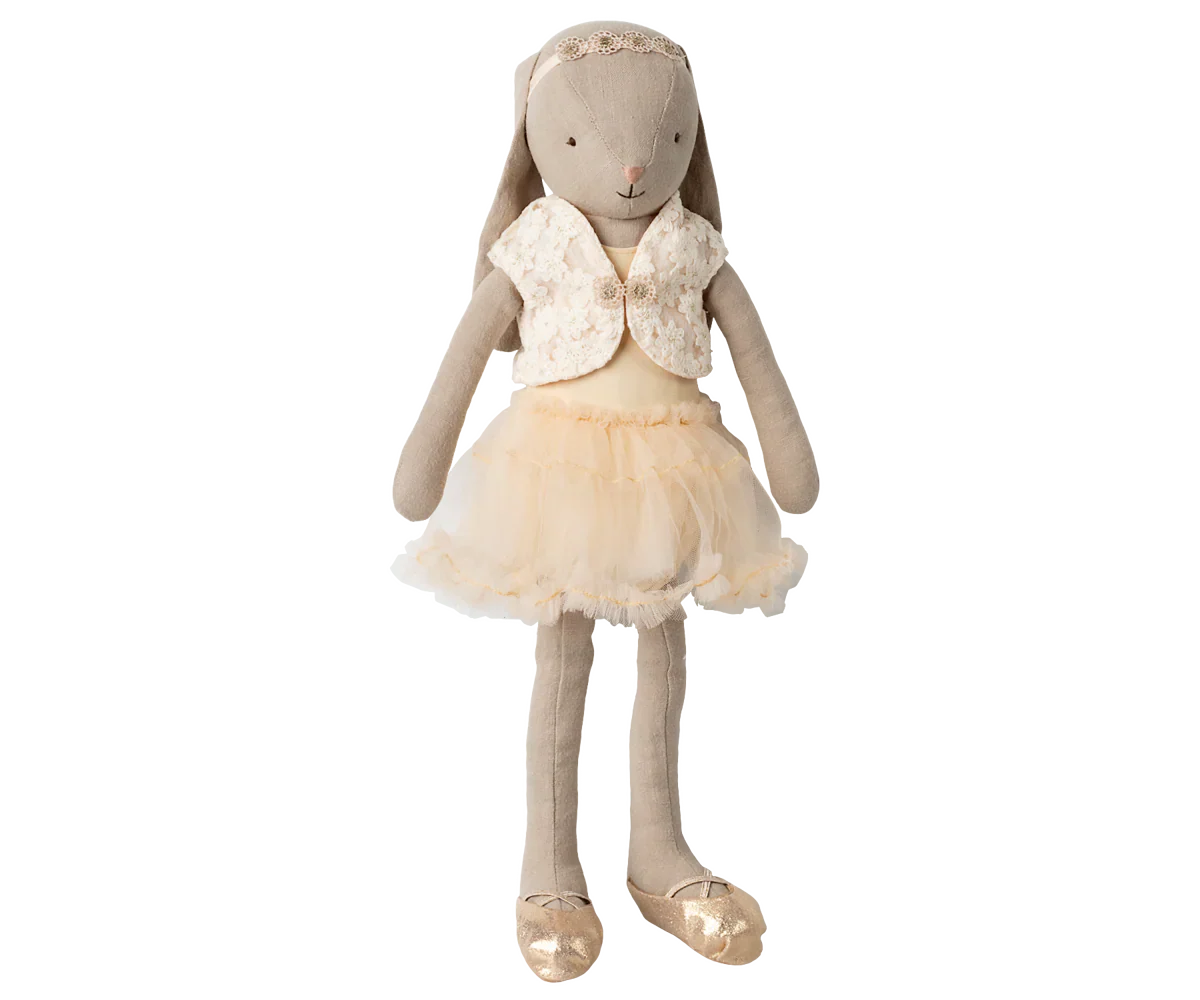  Maileg Bunny, Size 3 - Classic - Ballet Suit And Skirt - Cream