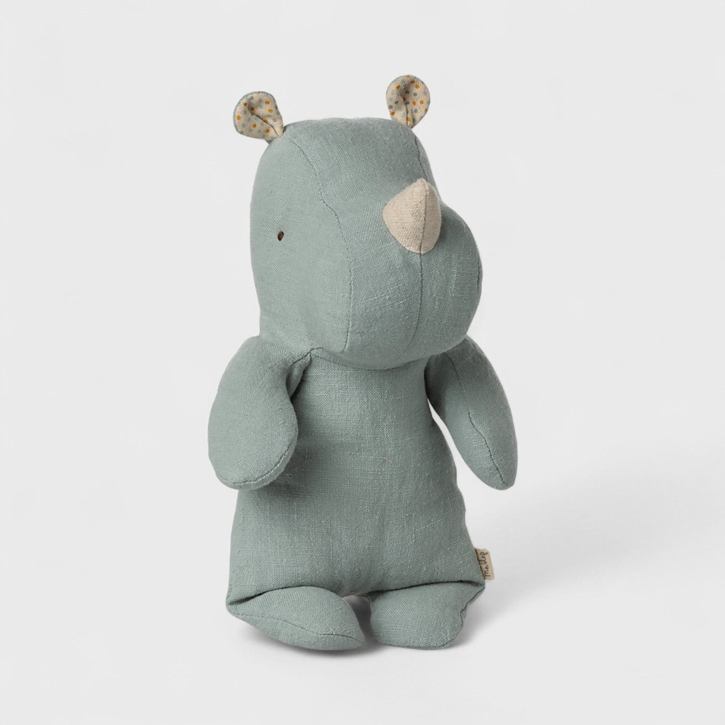 Maileg Safari Friends Rhino | Light Dusty Blue