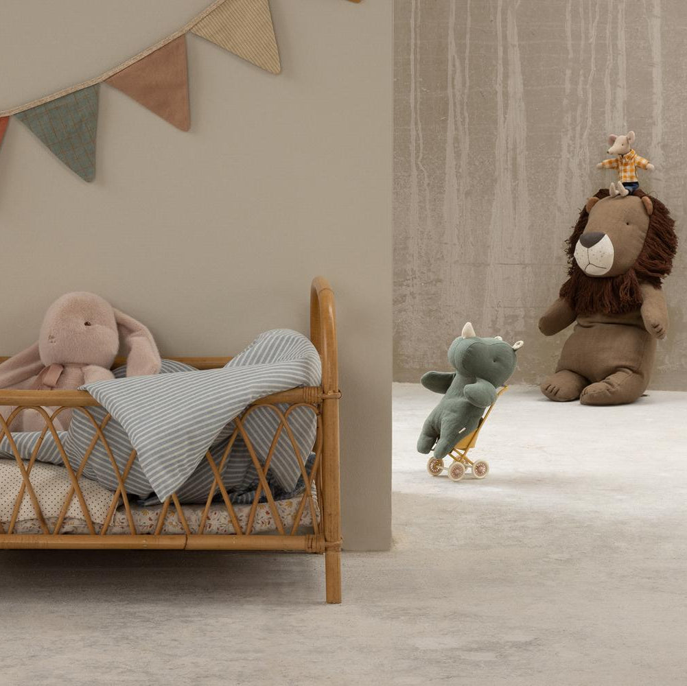 Maileg Safari Friends Rhino | Light Dusty Blue