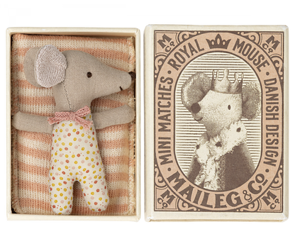  Sleepy Wakey, Baby Mouse - Rose