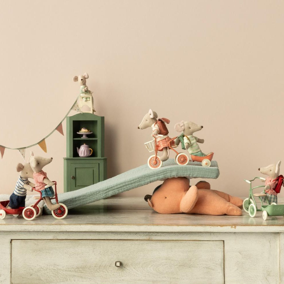 Maileg Tricycle Mouse Big Sister | Red