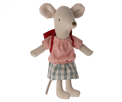 Maileg ETA JUNE SS24 Tricycle Mouse, Big Sister - Red